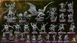 3D Printed Archvillain Games Miranil Gladehunter Gladeborn - Trials of Kernunos 28 32mm D&D (Online Only)