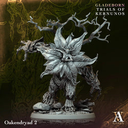 3D Printed Archvillain Games Oakendryad Gladeborn - Trials of Kernunos 28 32mm D&D (Online Only)