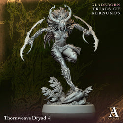 3D Printed Archvillain Games Thornweave Dryad Gladeborn - Trials of Kernunos 28 32mm D&D (Online Only)