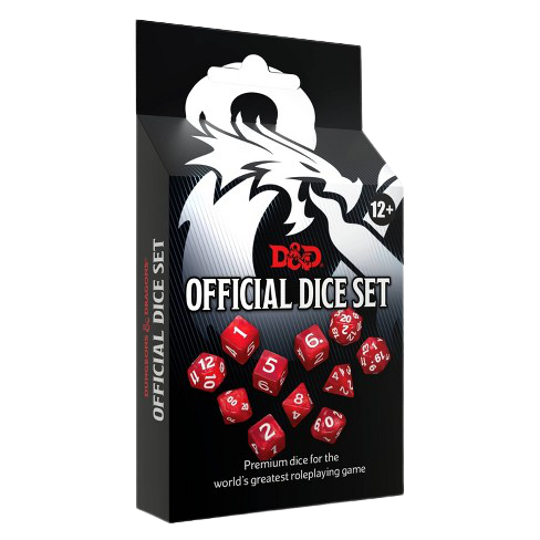 Official D&D Dice Pack (ONLINE ORDER ONLY)