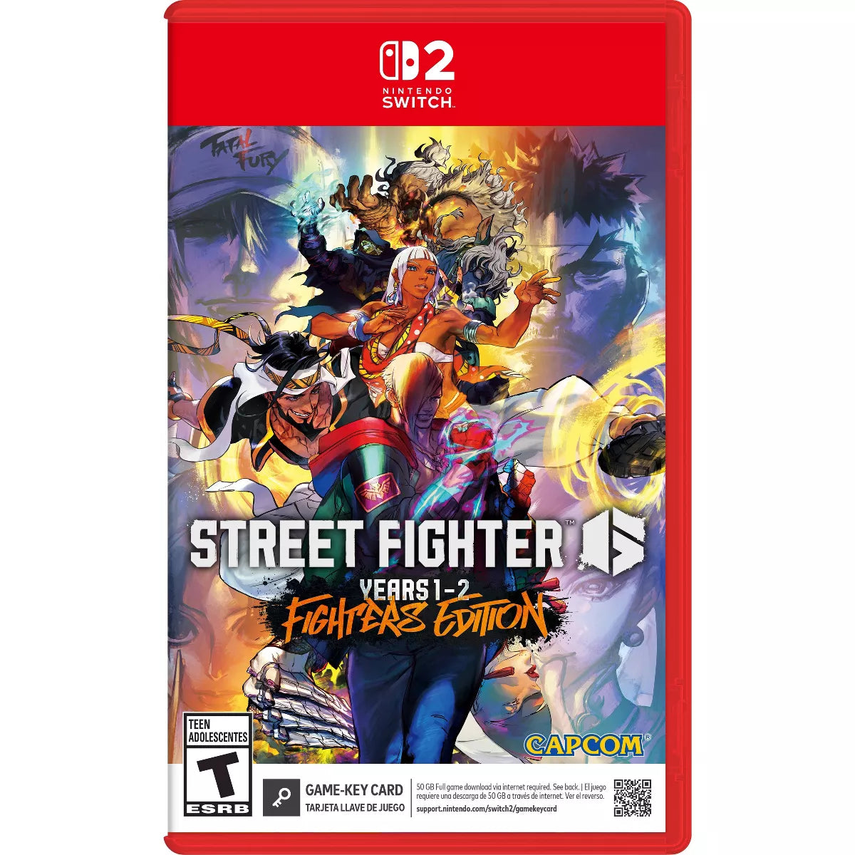 Street Fighter 6 Years 1-2 Fighters Edition (Nintendo Switch 2) (ONLINE ORDER ONLY)