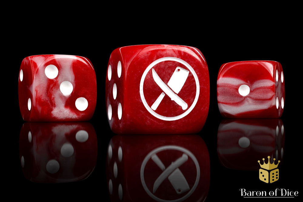 The Butchers - Guild Ball Dice (Official) (ONLINE ORDER ONLY)