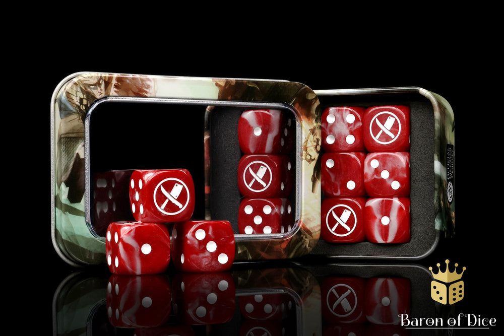 The Butchers - Guild Ball Dice (Official) (ONLINE ORDER ONLY)