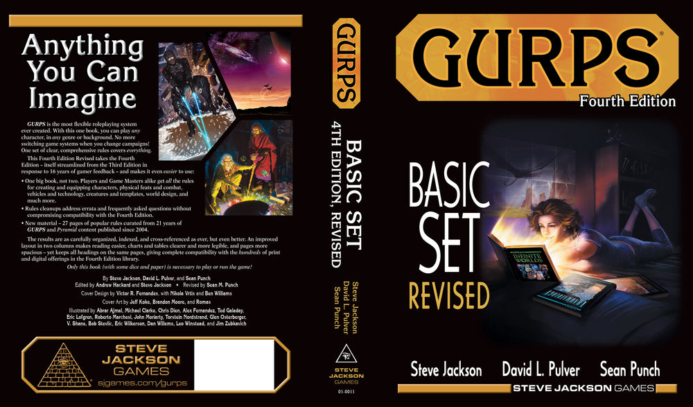 GURPS: 4th Edition - Basic Set Revised (ONLINE ORDER ONLY)