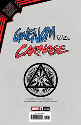 KING IN BLACK GWENOM VS CARNAGE #1 (OF 3) UNKNOWN COMICS DAVID NAKAYAMA EXCLUSIVE VIRGIN COLOR BLEED VAR (01/13/2021) (Online Only)