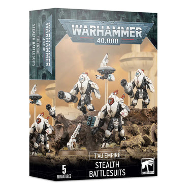 Warhammer: 40k - T'au Empire - Stealth Battlesuits (Online Order Only)