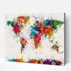 Colorful World Map (ONLINE ORDER ONLY)