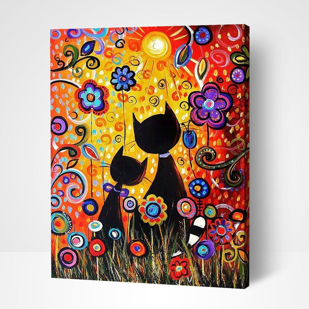 Colorful Cats Art