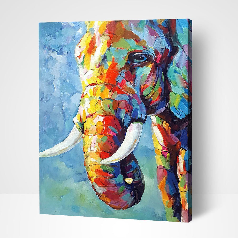 Impressionist Elephant (ONLINE ORDER ONLY)