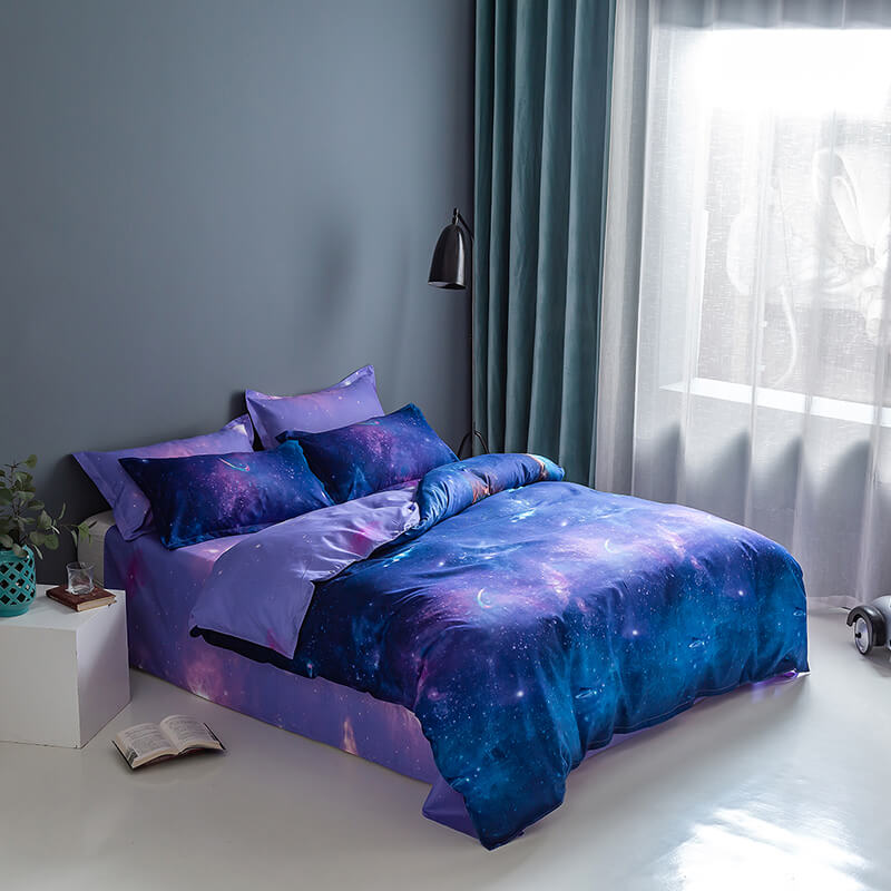 Galaxy Bedding Set Quilt Covers Without Filler (Online Order Only)