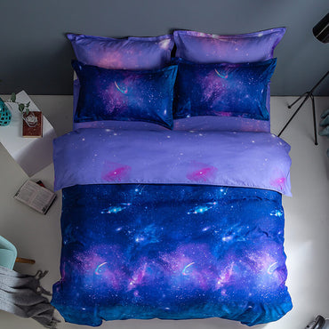 Galaxy Bedding Set Quilt Covers Without Filler (Online Order Only)