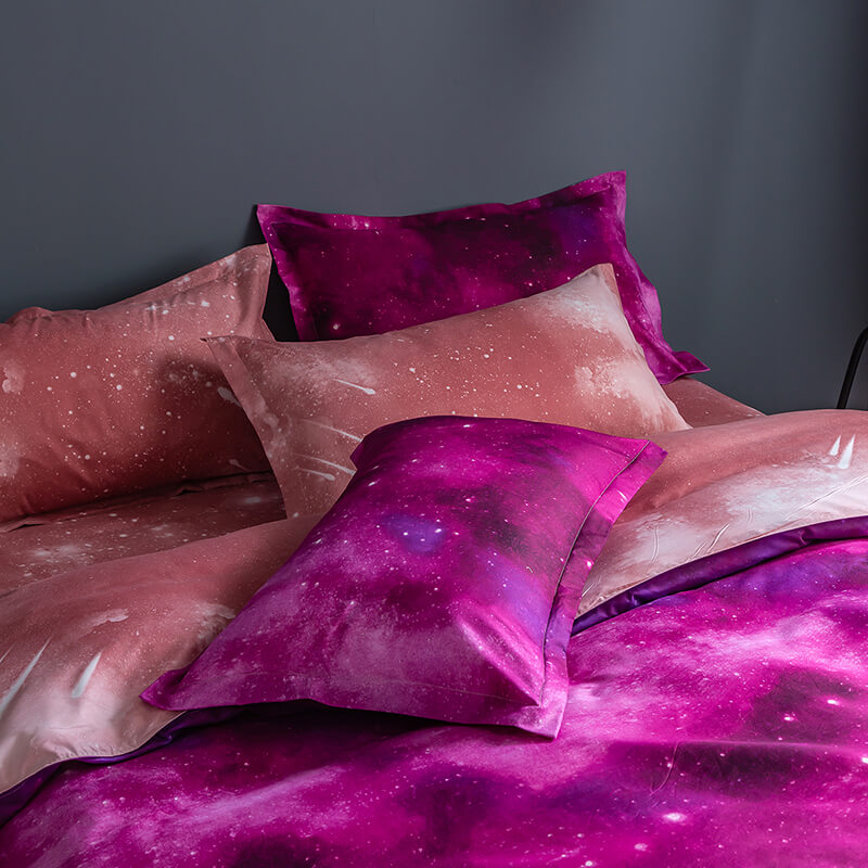 Galaxy Pattern Bedding Sets Quilt Covers Room Decoration (Online Order Only)