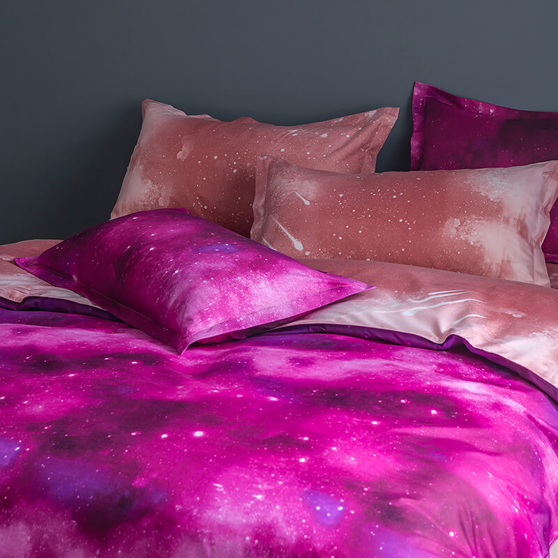 Galaxy Pattern Bedding Sets Quilt Covers Room Decoration (Online Order Only)