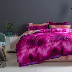 Galaxy Pattern Bedding Sets Quilt Covers Room Decoration (Online Order Only)