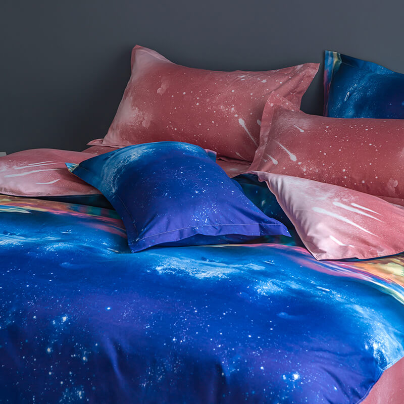 Galaxy Bedding Sets Kids Quilt Covers Room Decoration (Online Order Only)