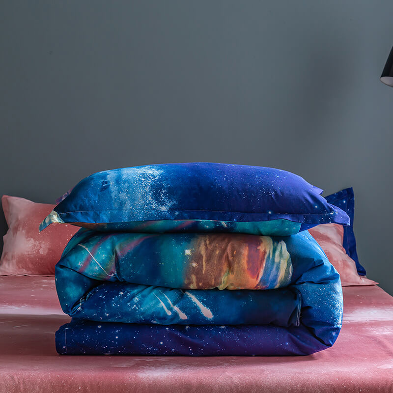 Galaxy Bedding Sets Kids Quilt Covers Room Decoration (Online Order Only)