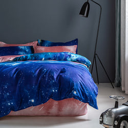 Galaxy Bedding Sets Kids Quilt Covers Room Decoration (Online Order Only)