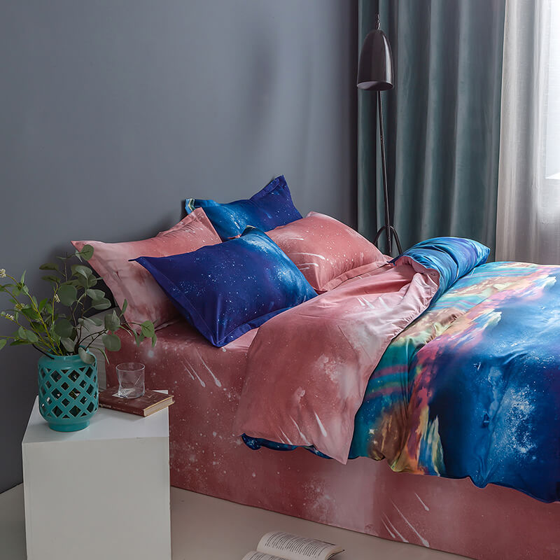 Galaxy Bedding Sets Kids Quilt Covers Room Decoration (Online Order Only)