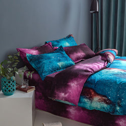 Galaxy Outer Space Bedding Sets Quilt Covers (Online Order Only)