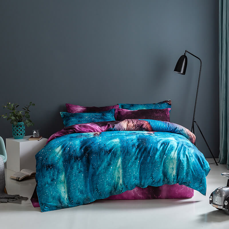 Galaxy Outer Space Bedding Sets Quilt Covers (Online Order Only)