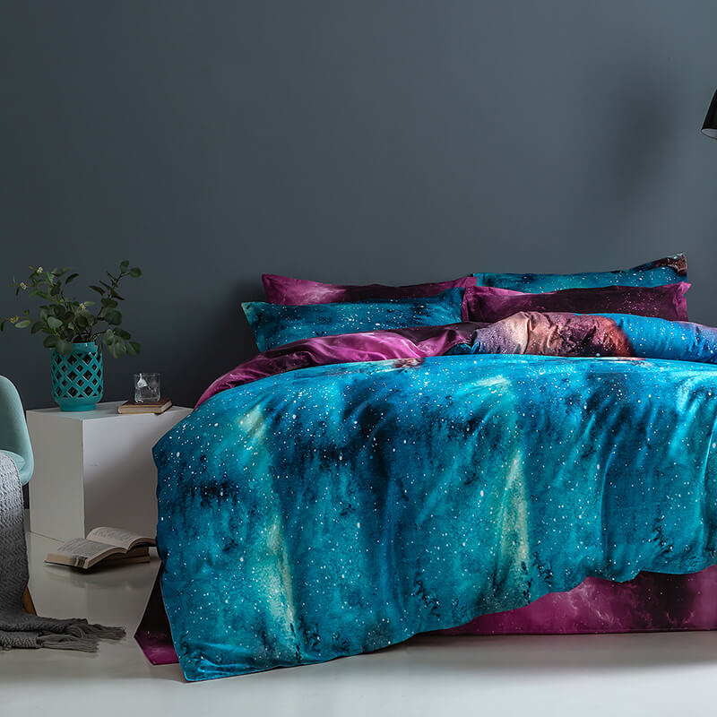 Galaxy Outer Space Bedding Sets Quilt Covers (Online Order Only)
