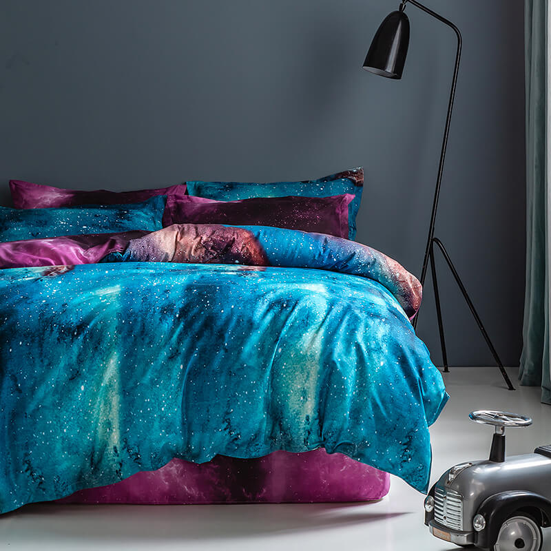 Galaxy Outer Space Bedding Sets Quilt Covers (Online Order Only)