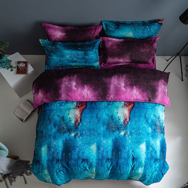 Galaxy Outer Space Bedding Sets Quilt Covers (Online Order Only)