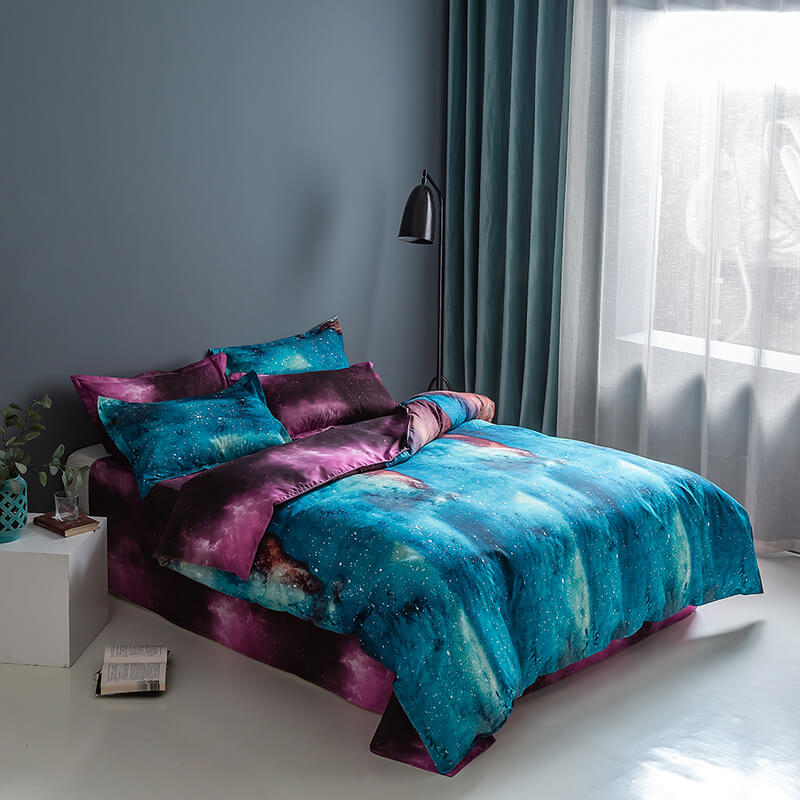 Galaxy Outer Space Bedding Sets Quilt Covers (Online Order Only)