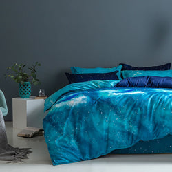 Galaxy Sky Outer Space Pattern Bedding Sets Quilt Covers (Online Order Only)
