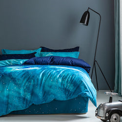 Galaxy Sky Outer Space Pattern Bedding Sets Quilt Covers (Online Order Only)