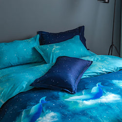 Galaxy Sky Outer Space Pattern Bedding Sets Quilt Covers (Online Order Only)