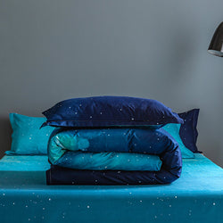 Galaxy Sky Outer Space Pattern Bedding Sets Quilt Covers (Online Order Only)