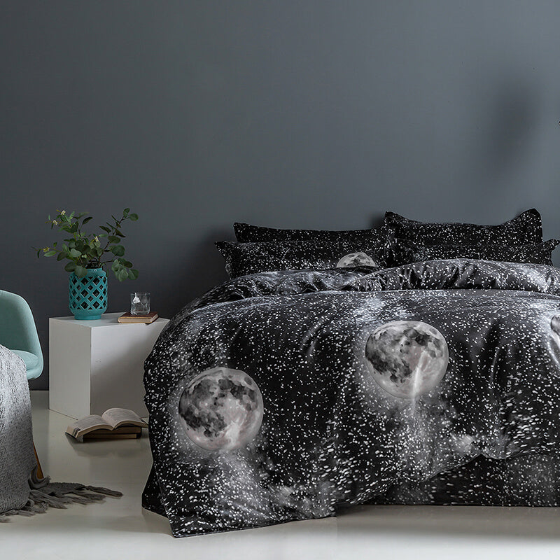 Galaxy Universe Sky Bedding Sets Quilt Covers Room Decoration (Online Order Only)