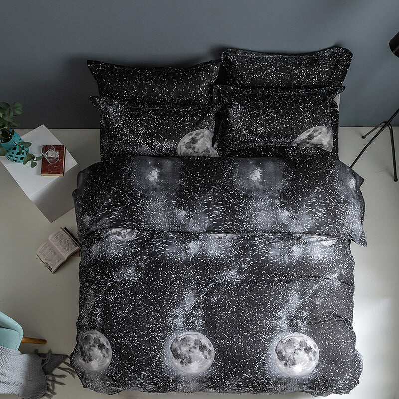 Galaxy Universe Sky Bedding Sets Quilt Covers Room Decoration (Online Order Only)