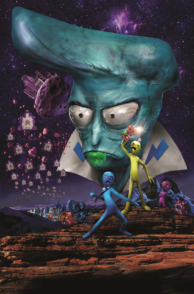 Trover Saves The Universe #1 (Of 5) John Gallagher Virgin Variant (Mr) (08/04/2021) Image (ONLINE ORDER ONLY)