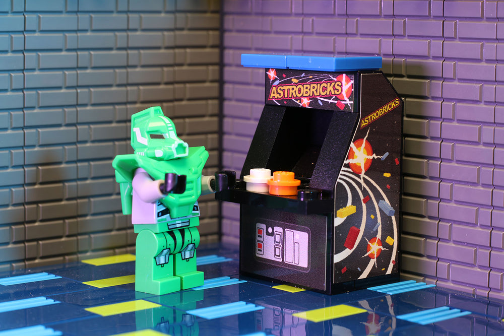 Astrobricks Arcade Machine made using LEGO parts - B3 Customs (Online Order Only)