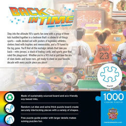 Game Day Hangout Back in Time 1000 Piece Jigsaw Puzzle MasterPieces