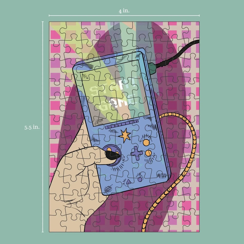 Game Girl 99 Piece Mini Jigsaw Puzzle Puzzledly (ONLINE ORDER ONLY)