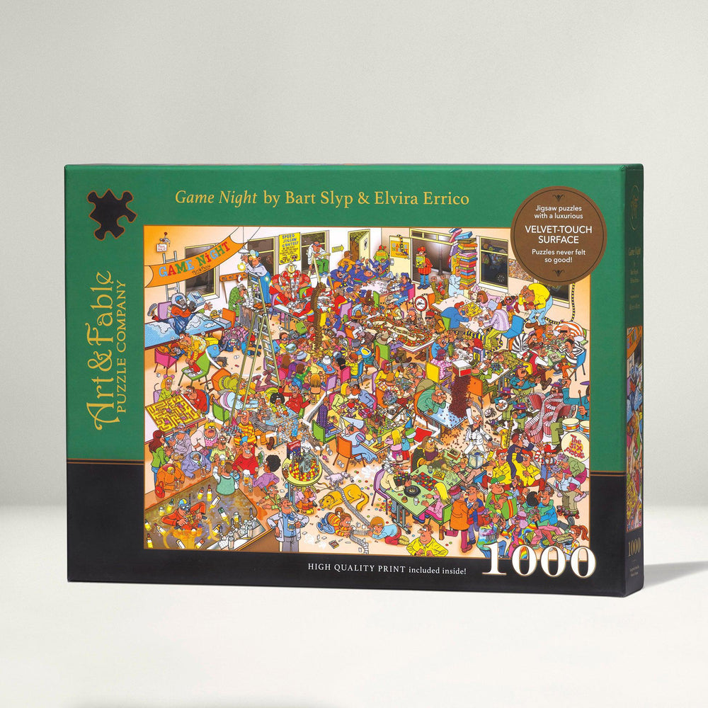 Game Night 1000 Piece Premium Jigsaw Puzzle Art & Fable (ONLINE ORDER ONLY)