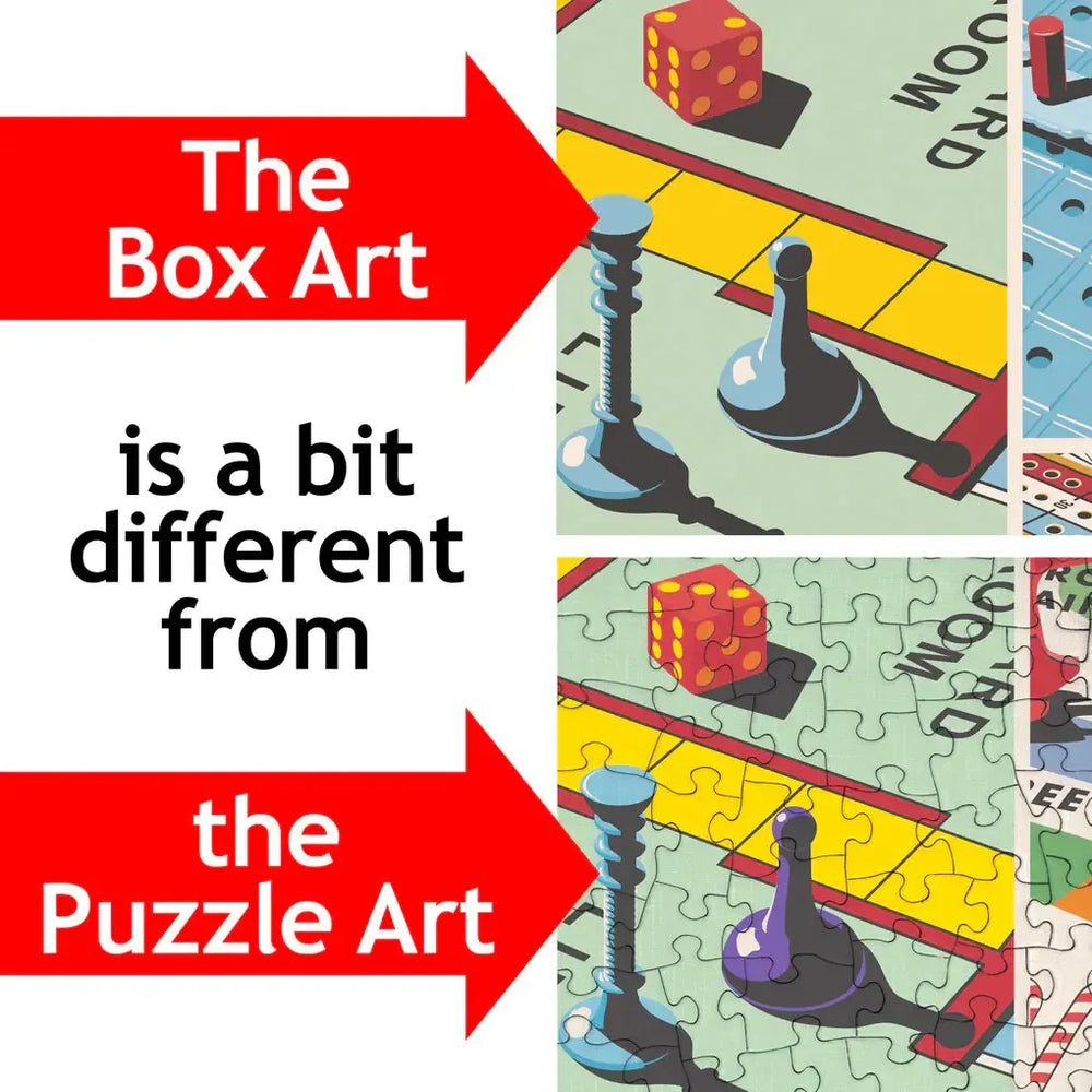 Game Night "Something's Amiss!" 1000 Piece Jigsaw Puzzle PuzzleTwist (ONLINE ORDER ONLY)