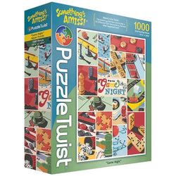 Game Night "Something's Amiss!" 1000 Piece Jigsaw Puzzle PuzzleTwist (ONLINE ORDER ONLY)