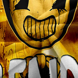 Game Bendy And The Ink Machine Blanket Flannel Throw Room Decoration (Online Order Only)