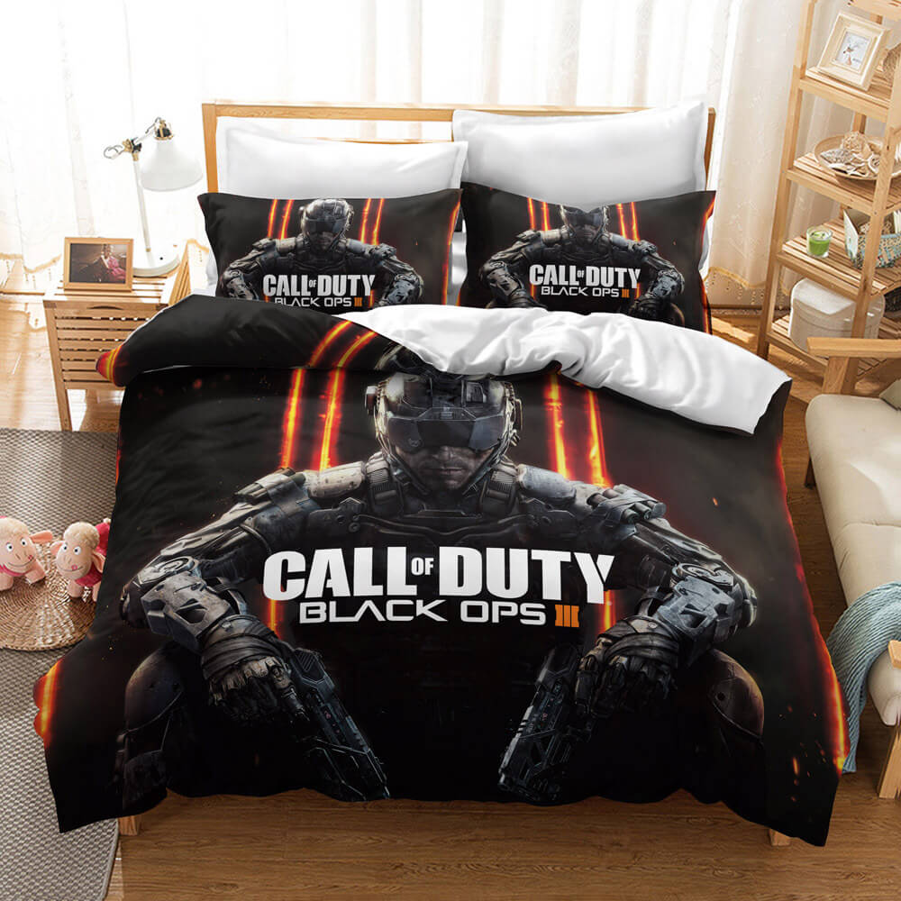 Game Call of Duty Bedding Set Pattern Quilt Cover Without Filler (Online Order Only)