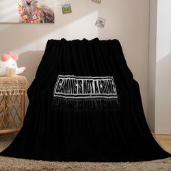Gamer Cosplay Flannel Blanket Throw (Online Order Only)