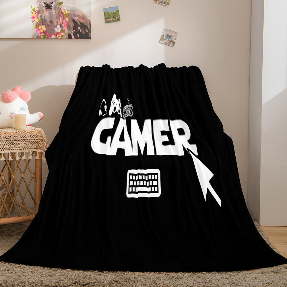 Gamer Cosplay Flannel Blanket Throw (Online Order Only)