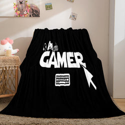 Gamer Cosplay Flannel Blanket Throw (Online Order Only)