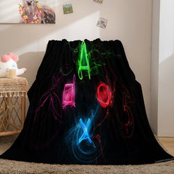 Gamer Cosplay Flannel Blanket Throw (Online Order Only)
