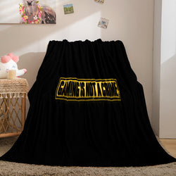 Gamer Cosplay Flannel Blanket Throw (Online Order Only)