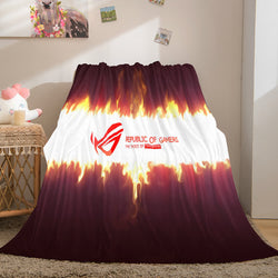 Gamer Cosplay Flannel Blanket Throw (Online Order Only)