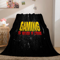 Gamer Cosplay Flannel Blanket Throw (Online Order Only)